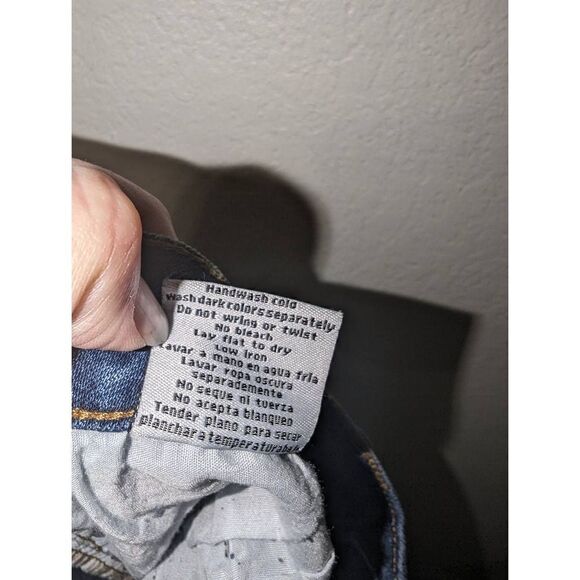 Women's Judy Blue Medium Wash Cropped Straight Fit Tassel Hem Jeans 1XL - Picture 7 of 16